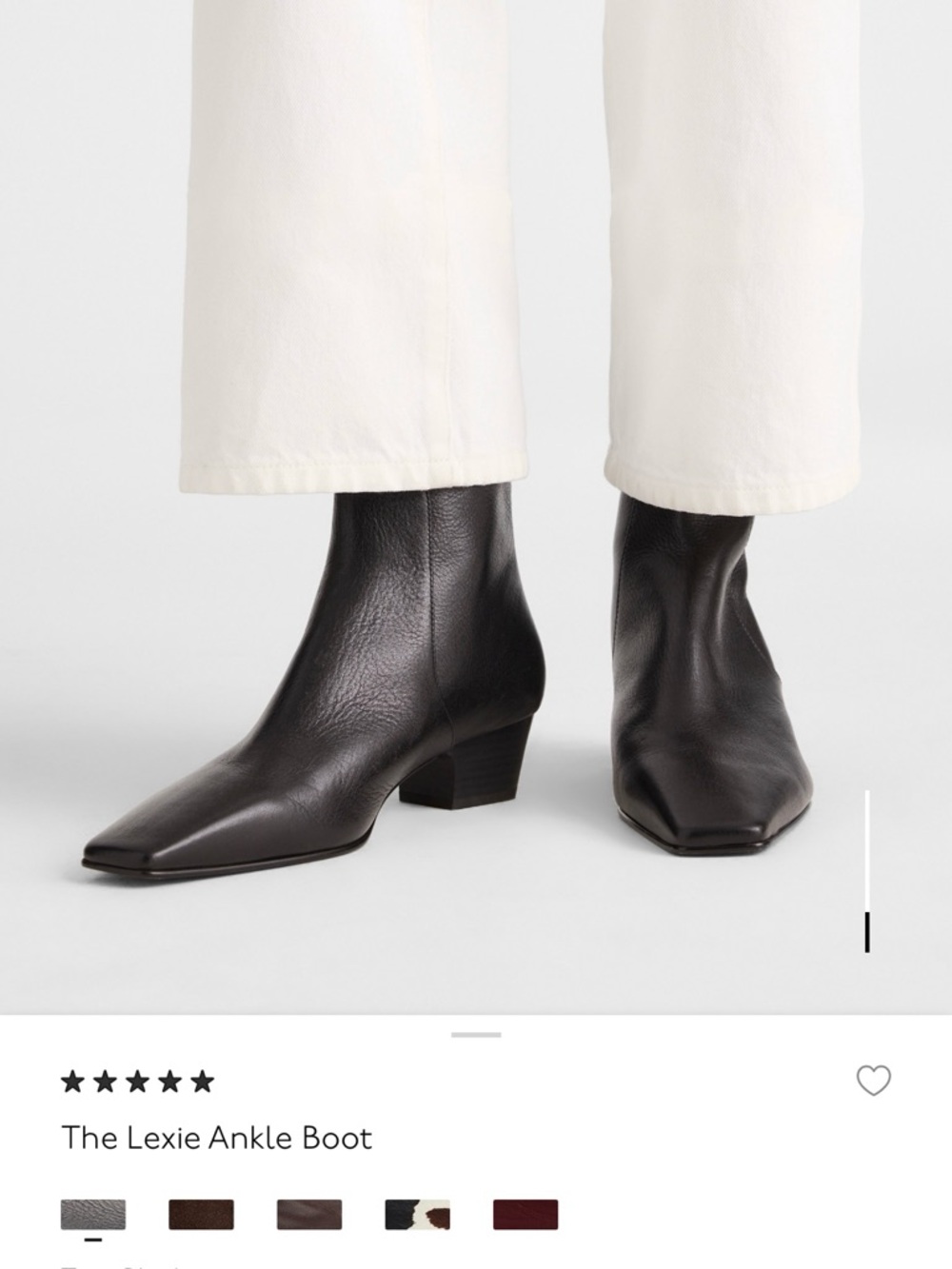 Madewell Lexie Ankle Boot - Black - Picture 4 of 5